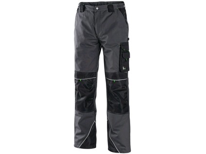 Kalhoty do pasu CXS SIRIUS NIKOLAS, pánské, šedo-zelené, vel. 46